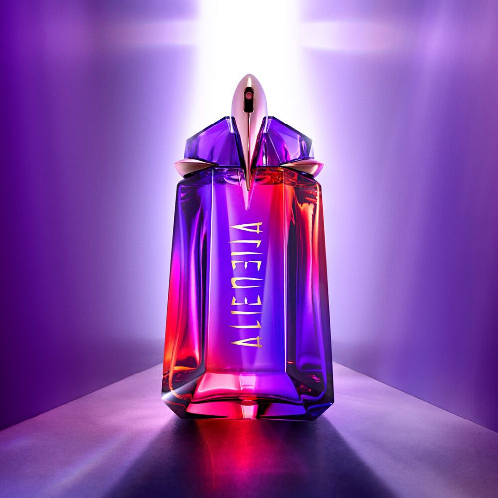 Alien purple perfume store