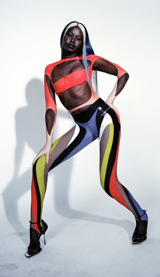 MUGLER シュミーズドレス THIERRY MUGLER: COUTURISSIME