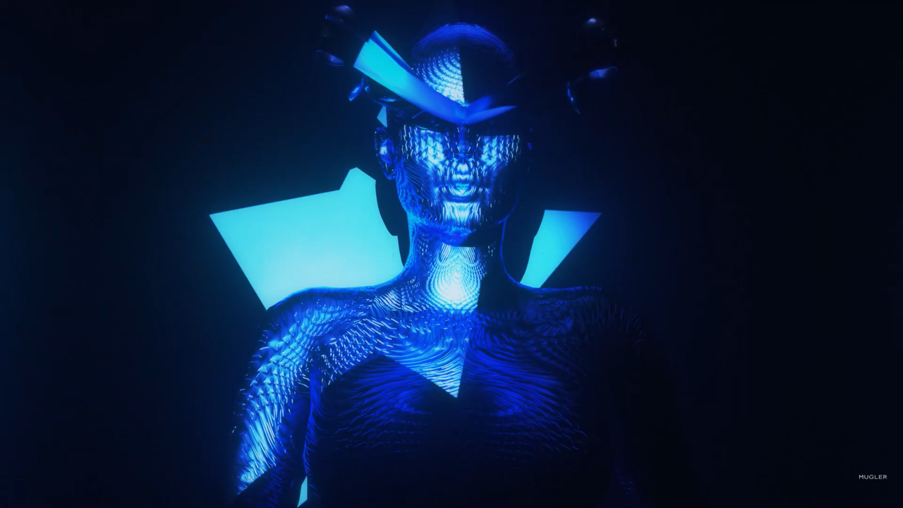 The very first set of arty digital collectibles l Mugler Official Site