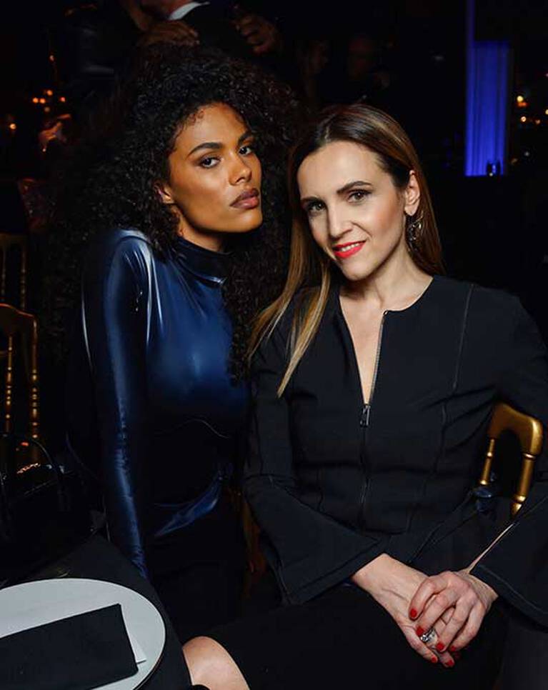 Tina Kunakey & Sandrine Groslier at Numero Magazine Charity Gala – MUGLER MAG