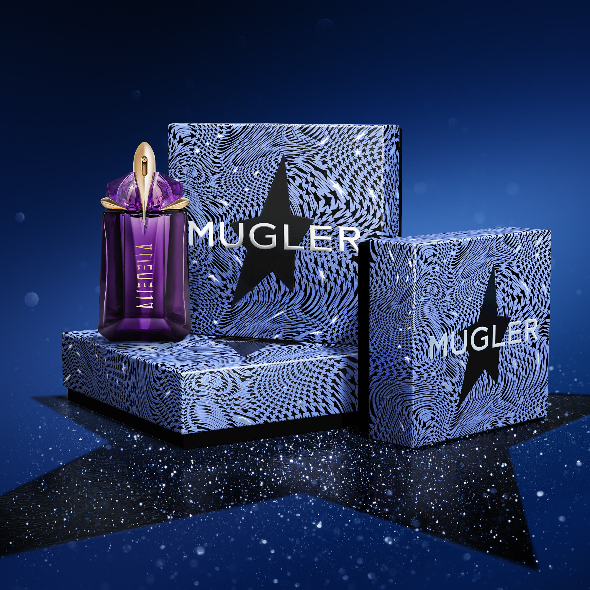 Get your Alien Eau De Parfum Duo with 10 ml Body Lotion Mugler gift set for Christmas
