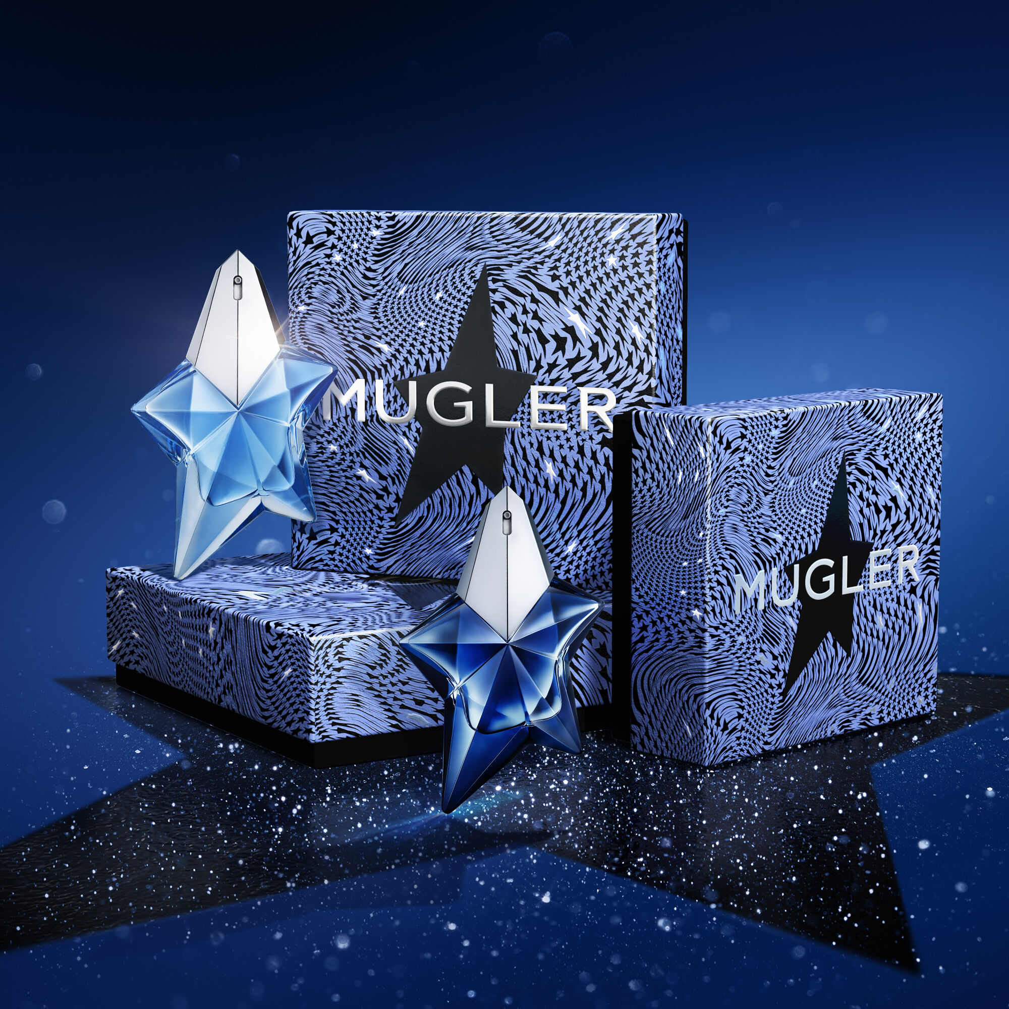 Get your Angel Elixir Eau De Parfum Duo with 5 ml Mugler gift set
