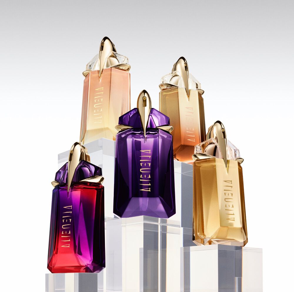 Alien perfume red bottle shop