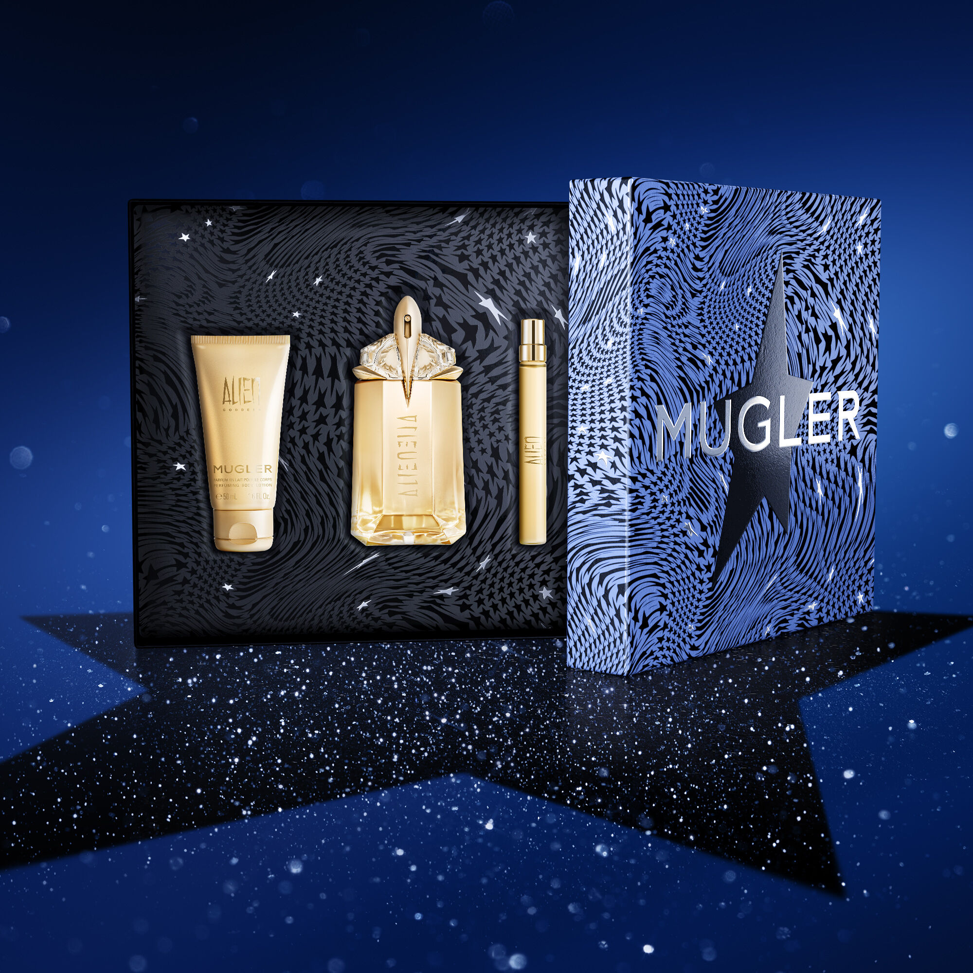Get your Alien Goddess Eau De Parfum Duo with 10 ml & Body Lotion