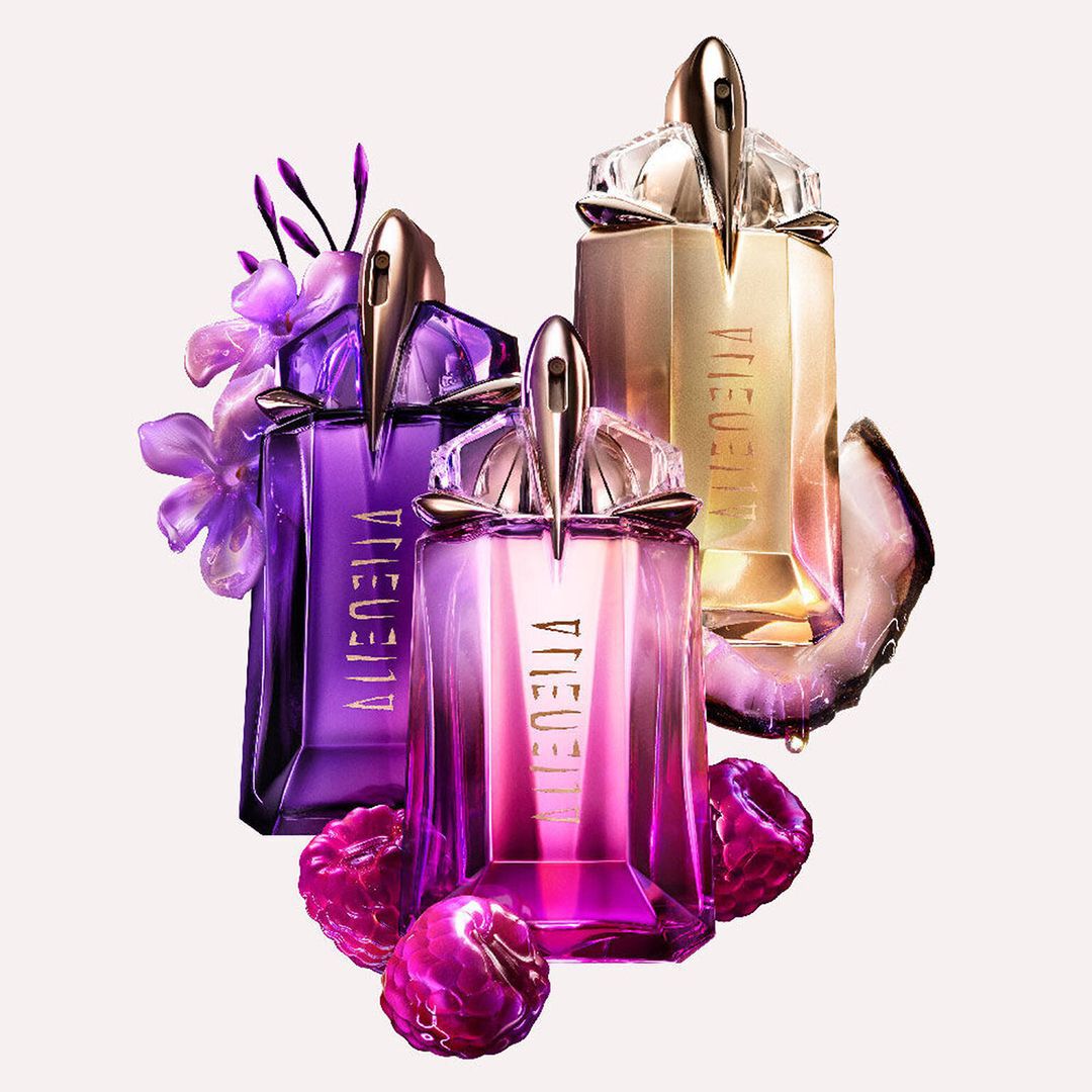 Alien Pulp by Mugler fragrance trio with Alien and Alien Goddess​.