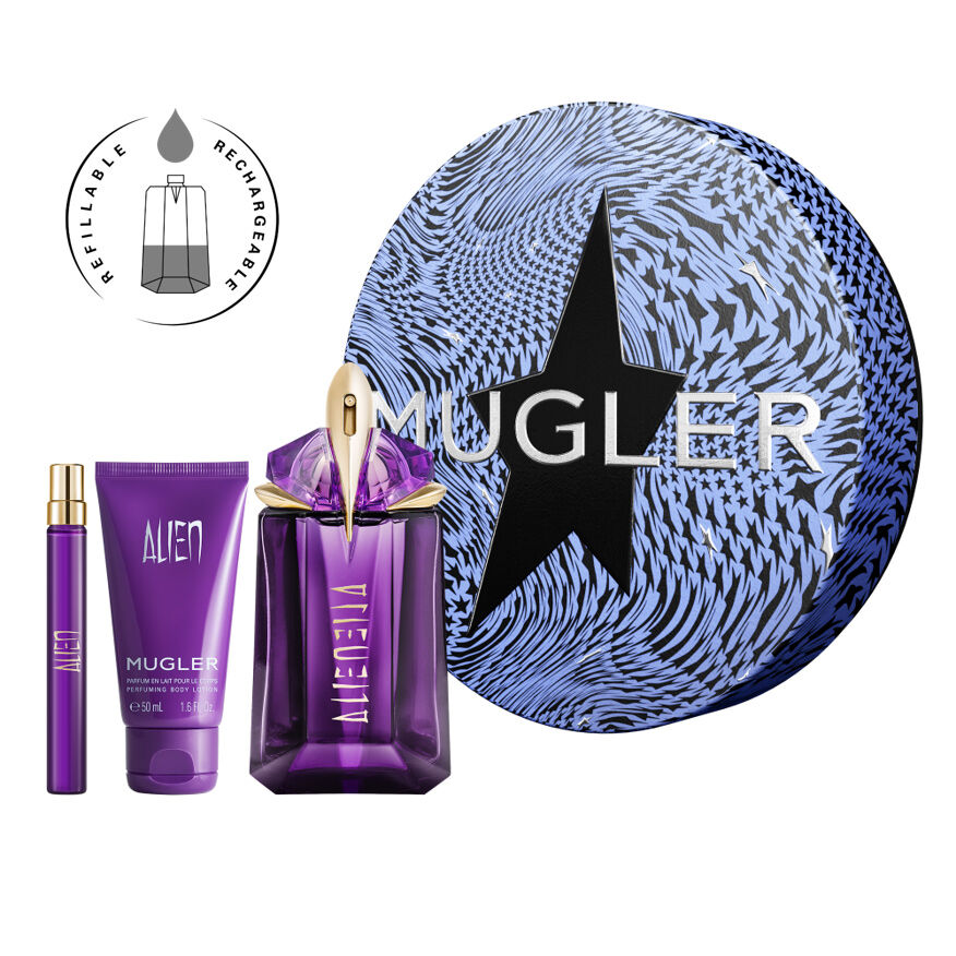 Get your Angel Eau De Parfum Mugler gift set for Christmas