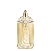 Alien Goddess perfume bottle on a light gray background